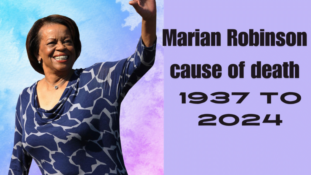 Marian Robinson cause of death revealed dies at 86