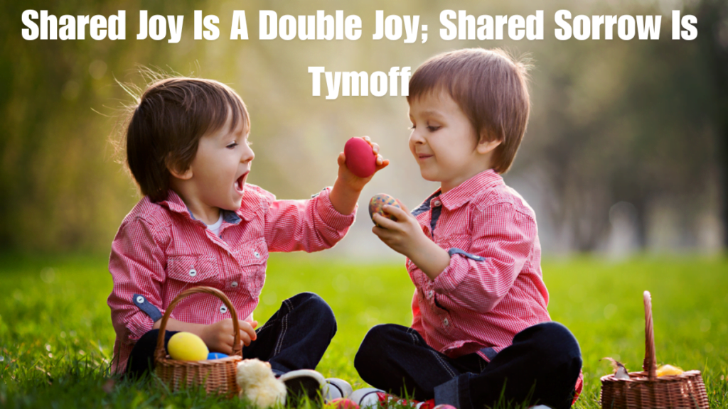 Shared Joy Is A Double Joy; Shared Sorrow Is Tymoff 2024 guide